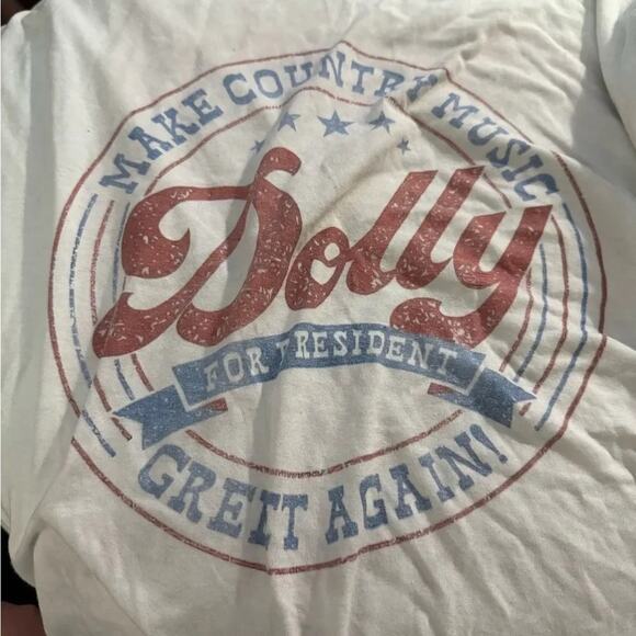 DOLLY PARTON MAKE COUNTRY MUSIC GREAT AGAIN T-SHIRT TEE Size 2X New w/o Tag - Picture 5 of 6